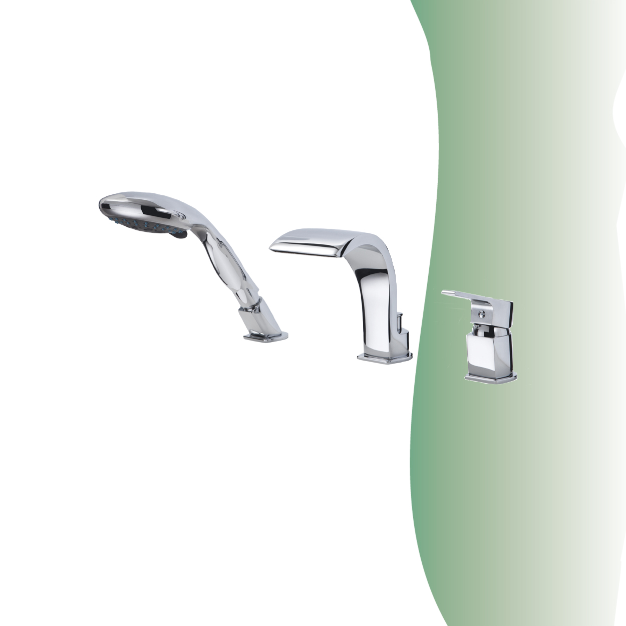 İGK YAPI - GPD Atros Ankastre Küvet Bataryası (3 Delikli)  (MAK65)